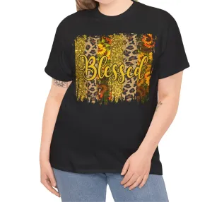 Blessed Leopard design | Cotton Tee