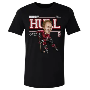 Bobby Hull Chicago Cartoon WHT