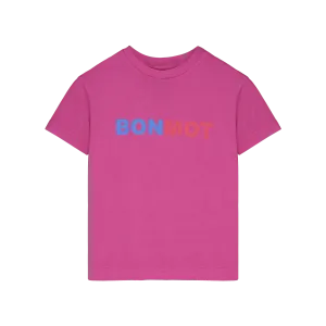 BONMOT RASBERRY "BONMOT" TWO COLORS T-SHIRT