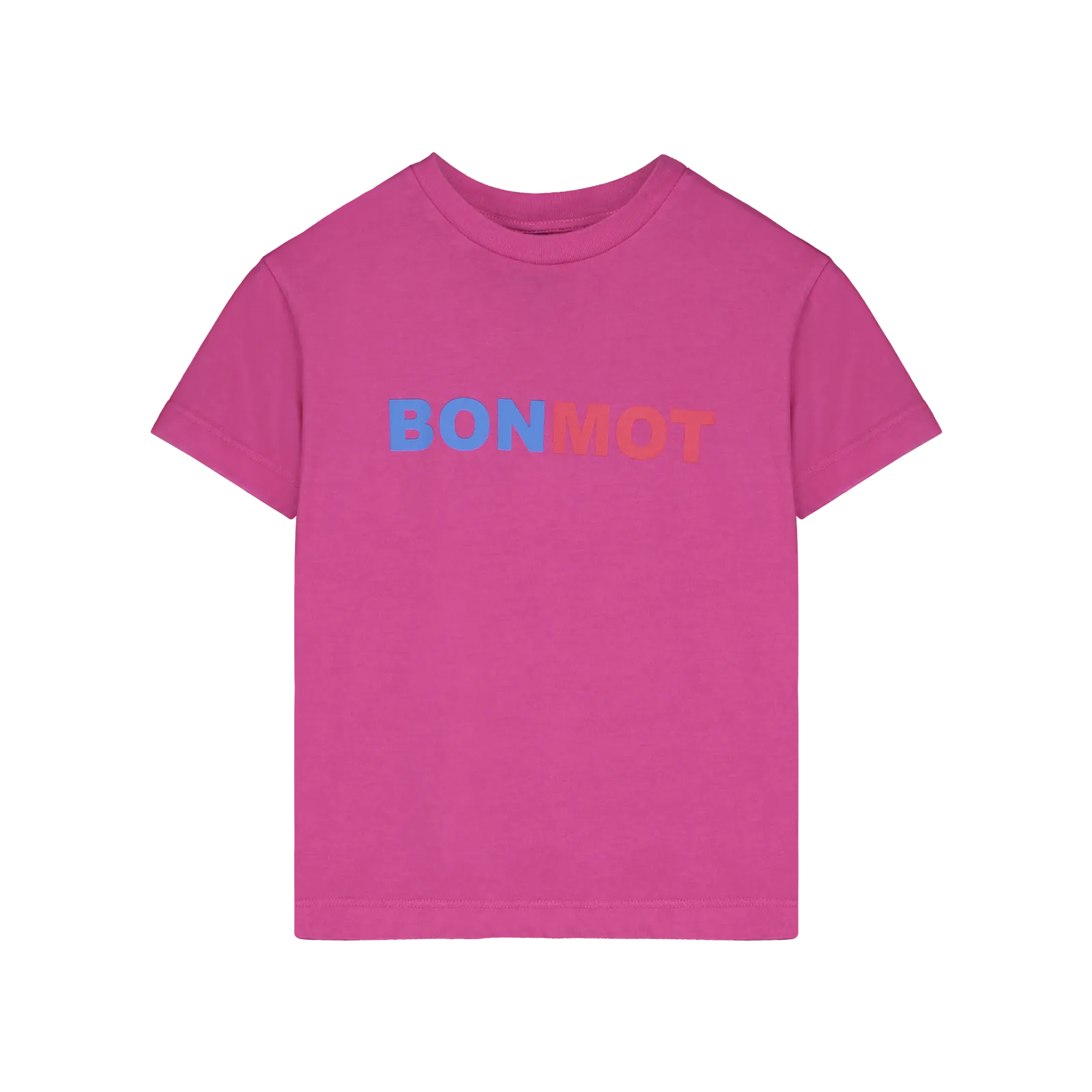 BONMOT RASBERRY "BONMOT" TWO COLORS T-SHIRT