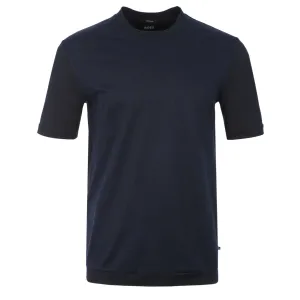 BOSS P Tiburt 425 T Shirt in Navy