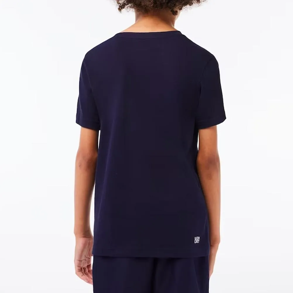 Boys' Breathable Cotton Blend Tennis Jersey