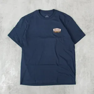 Brixton Regal S/S Tee - Washed Navy / Sepia