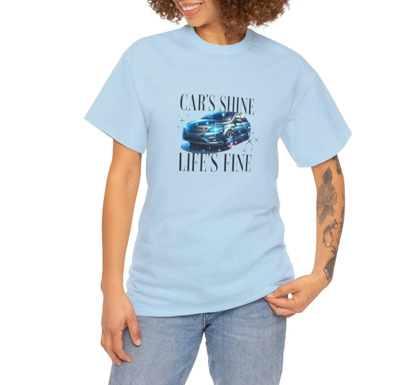 Car's Shine Cotton Tee