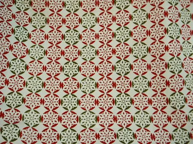 Christmas Snowflakes - Cotton Poplin Patchwork