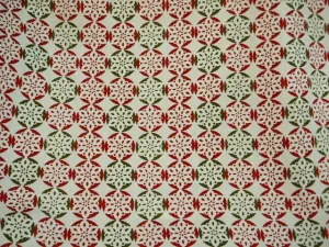 Christmas Snowflakes - Cotton Poplin Patchwork