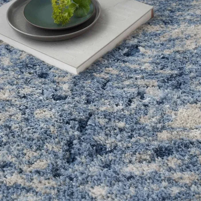 Dreamy Shag DRS06 Light Blue Rug