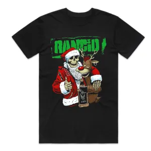 Drunken Santa T-Shirt (Black)