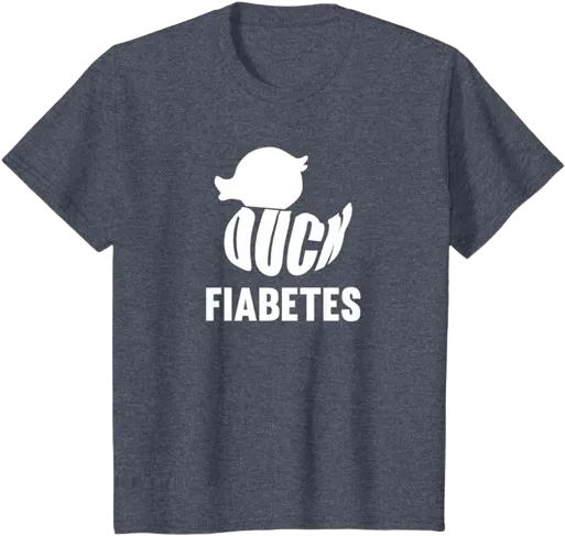 Duck Fiabetes T-Shirt | Funny Diabetes Support & Awareness Apparel | Black Cotton Tee