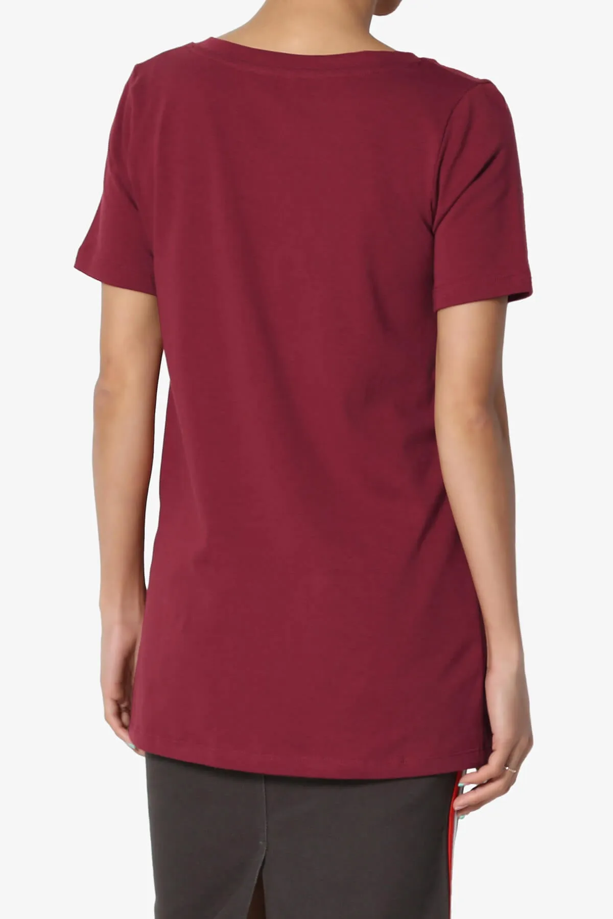 Elora V-Neck Short Sleeve T-Shirt