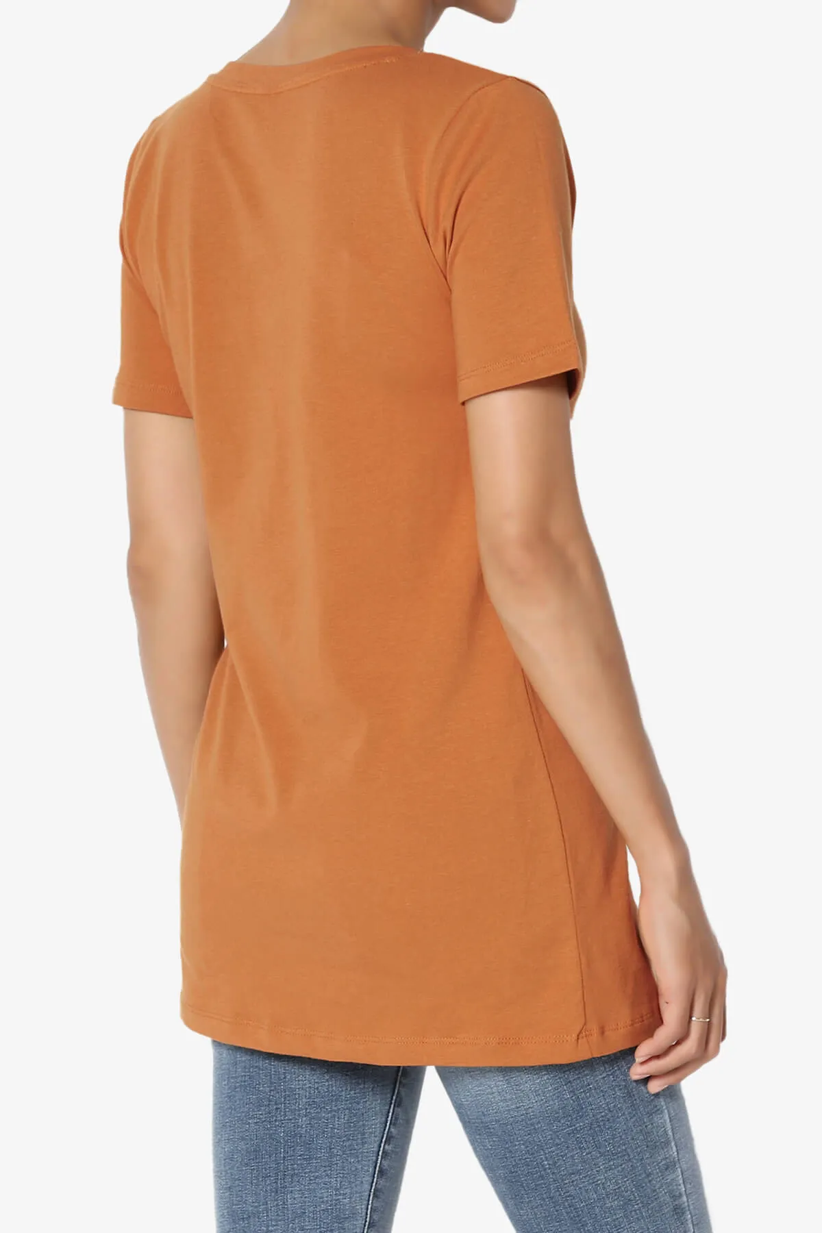 Elora V-Neck Short Sleeve T-Shirt