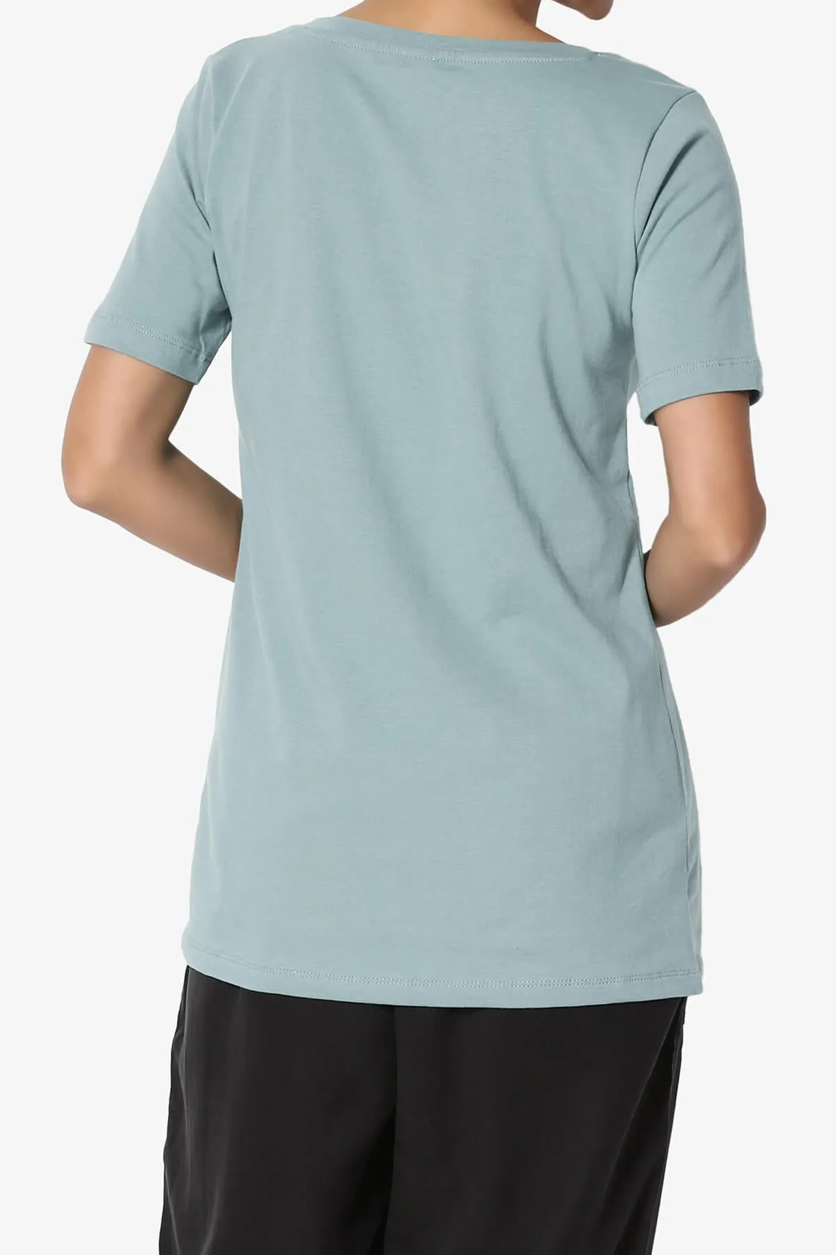 Elora V-Neck Short Sleeve T-Shirt