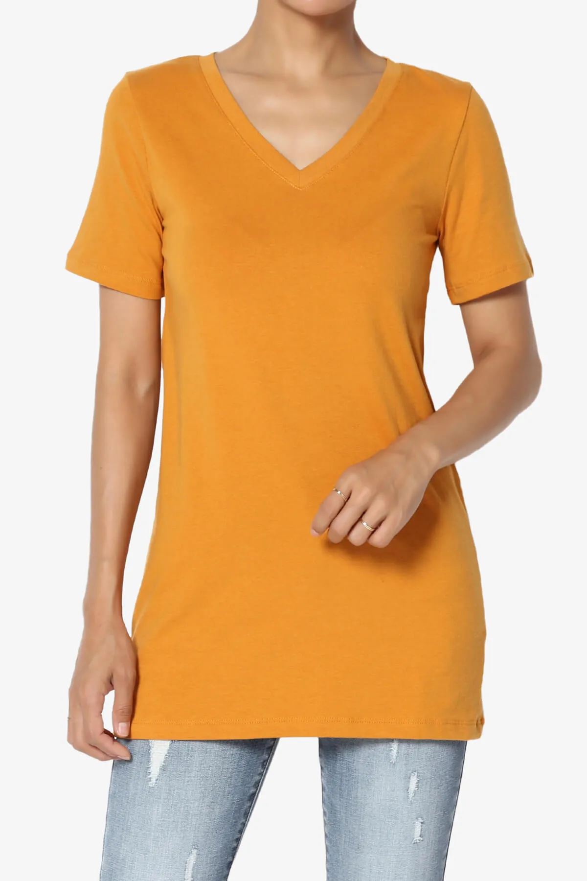 Elora V-Neck Short Sleeve T-Shirt