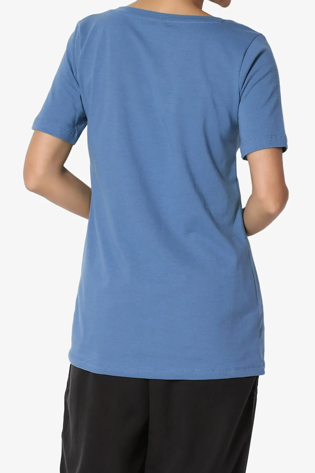 Elora V-Neck Short Sleeve T-Shirt