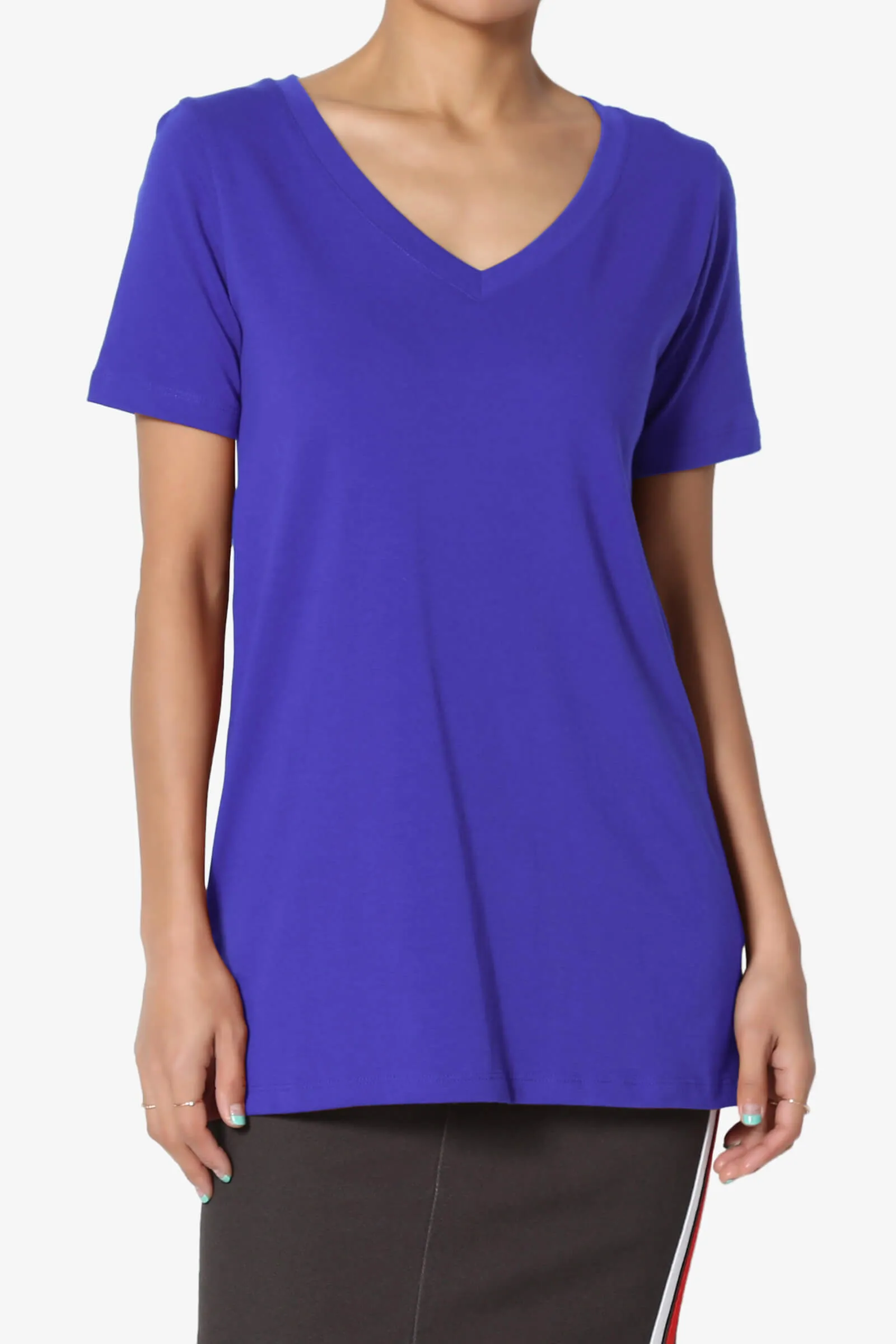 Elora V-Neck Short Sleeve T-Shirt