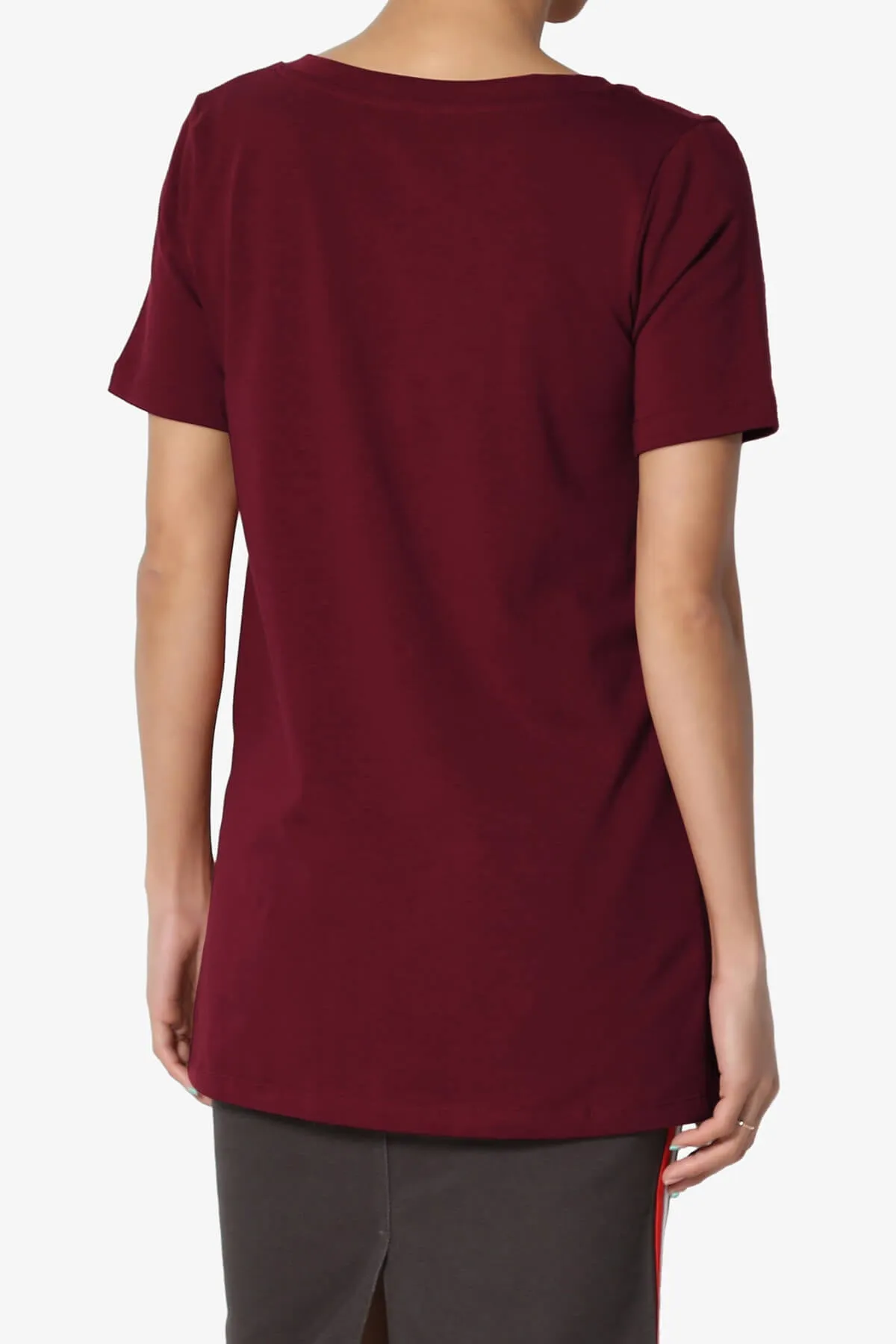 Elora V-Neck Short Sleeve T-Shirt