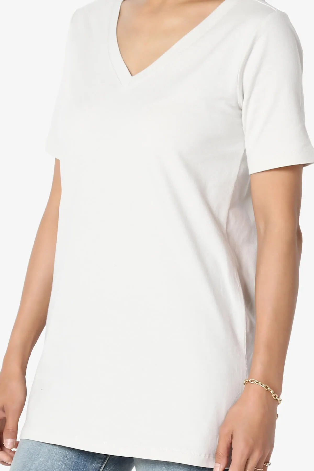 Elora V-Neck Short Sleeve T-Shirt