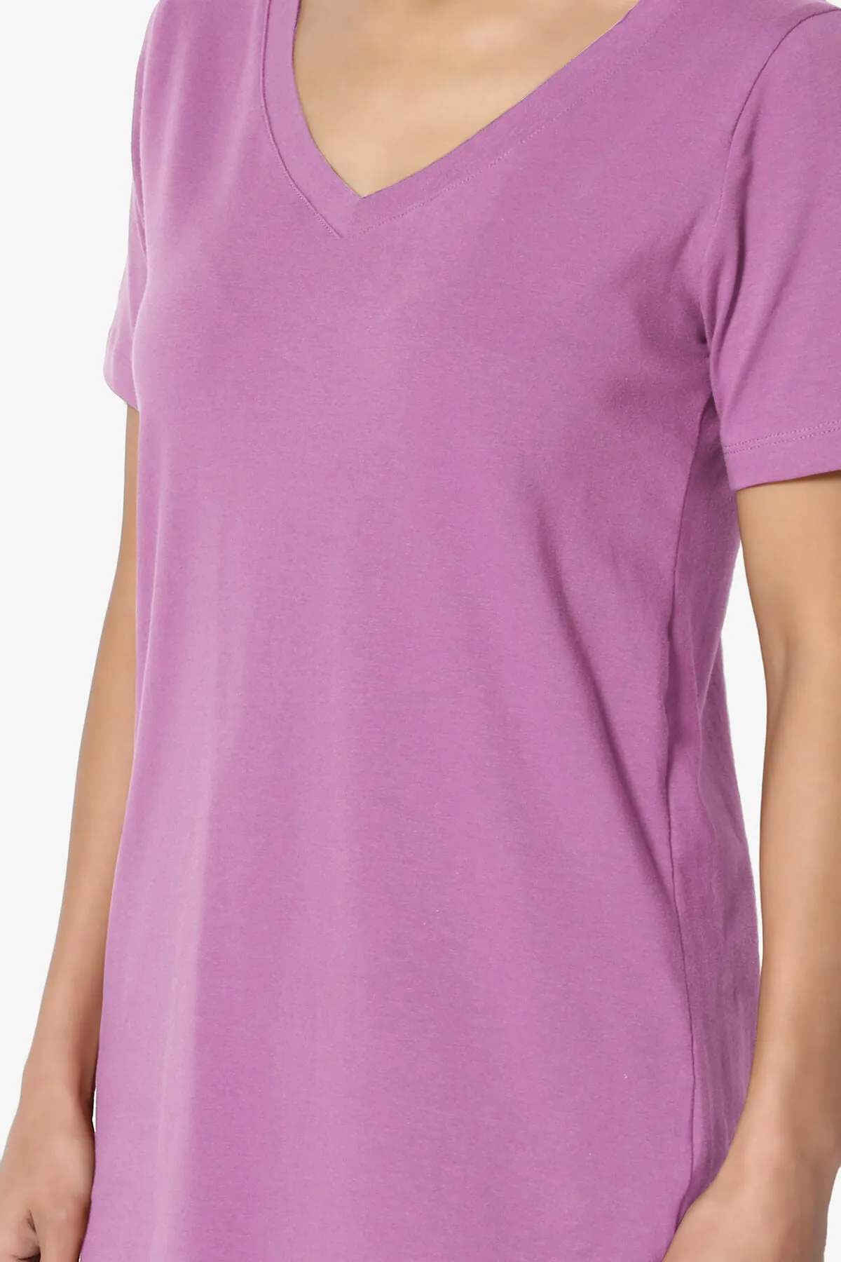 Elora V-Neck Short Sleeve T-Shirt