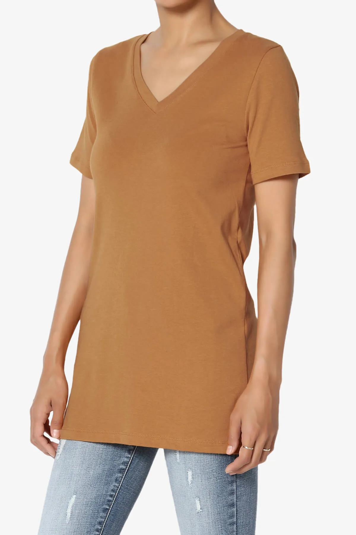 Elora V-Neck Short Sleeve T-Shirt