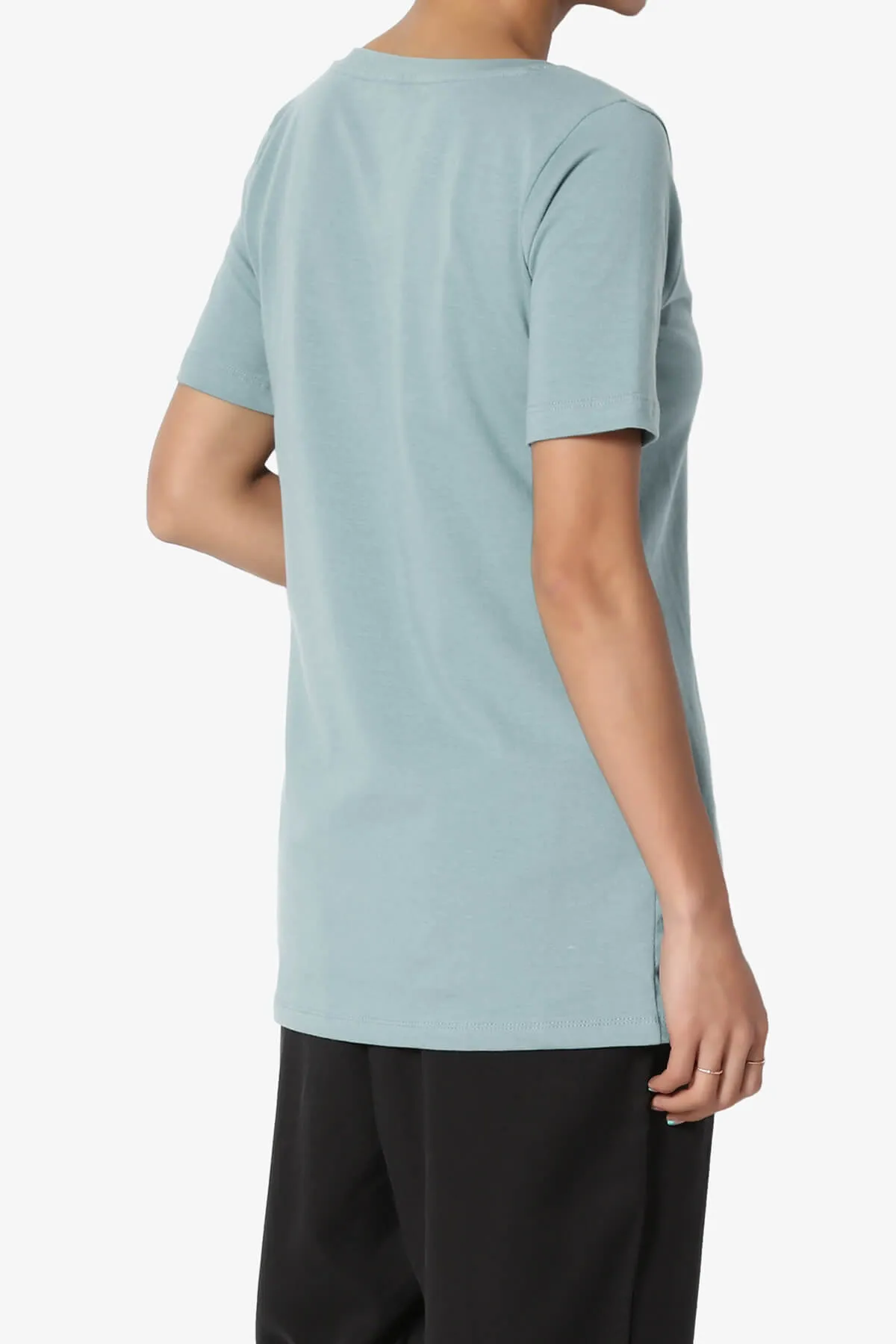 Elora V-Neck Short Sleeve T-Shirt