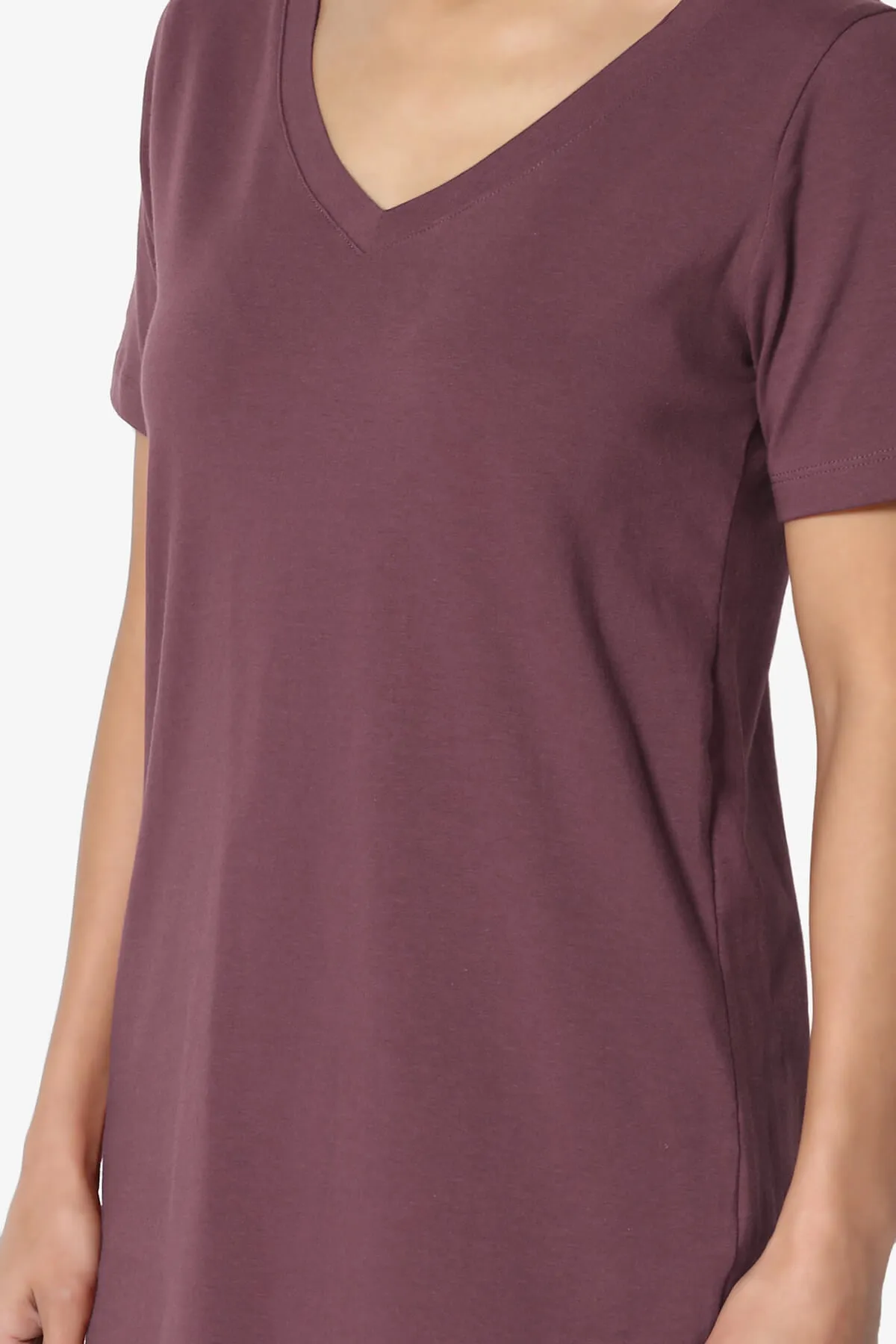 Elora V-Neck Short Sleeve T-Shirt