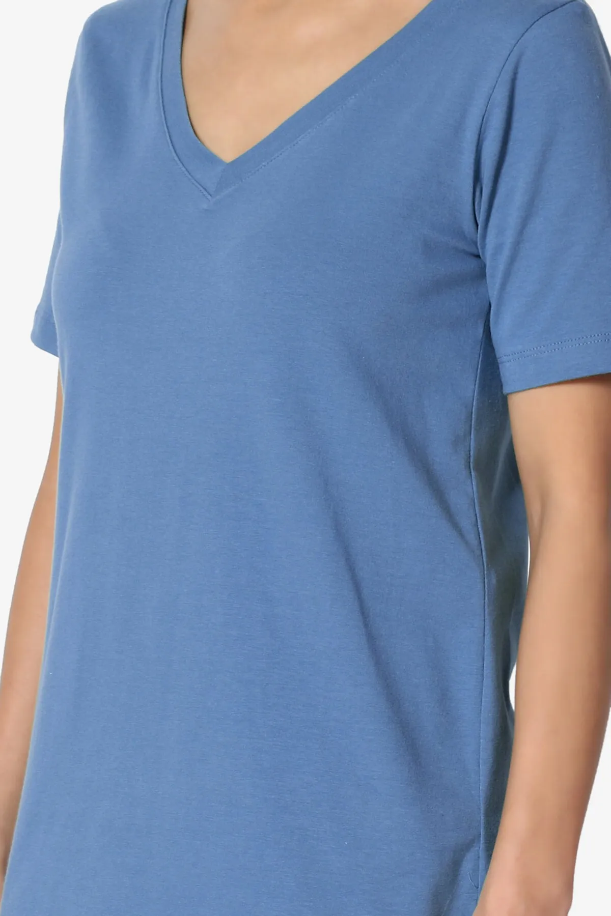 Elora V-Neck Short Sleeve T-Shirt