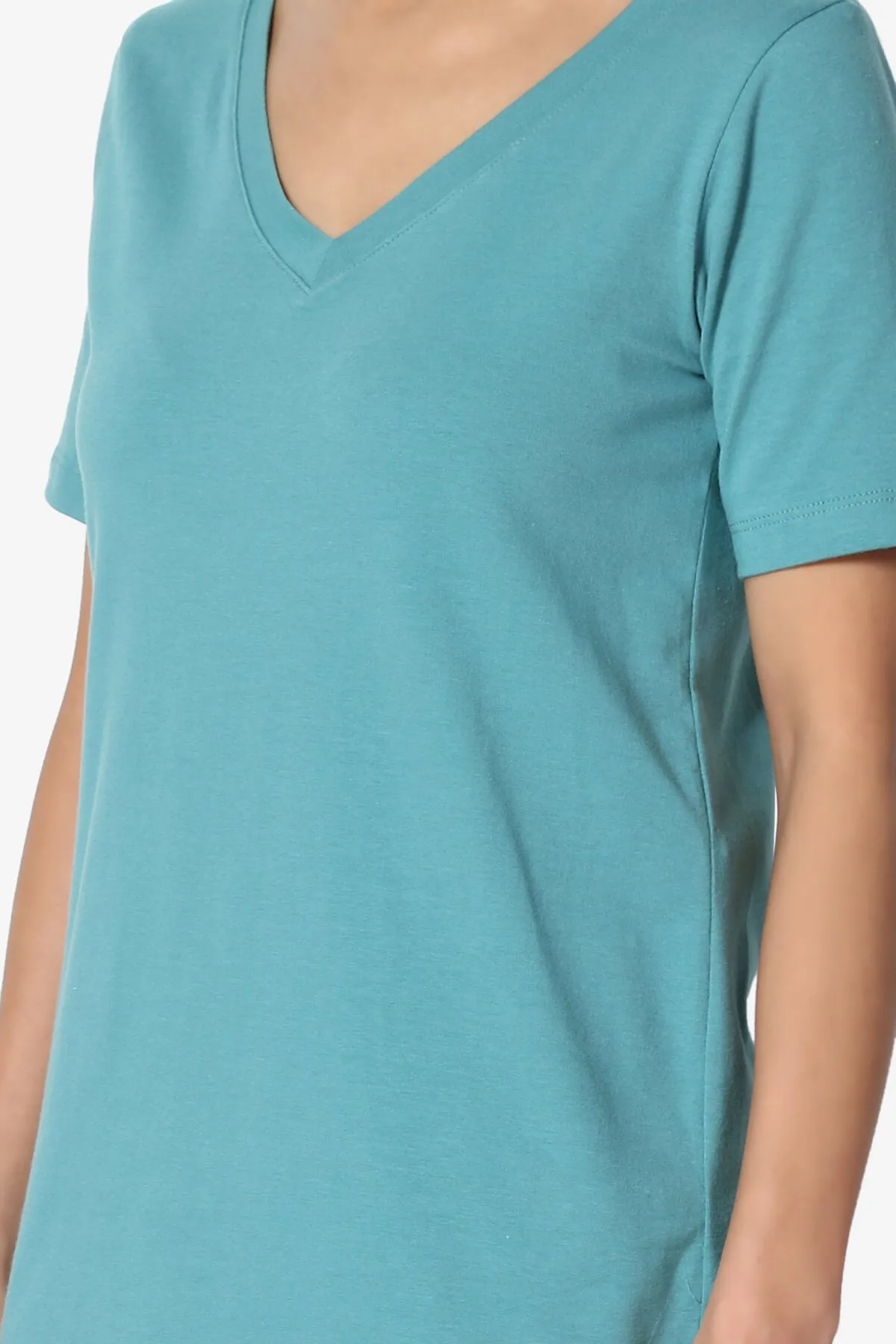 Elora V-Neck Short Sleeve T-Shirt