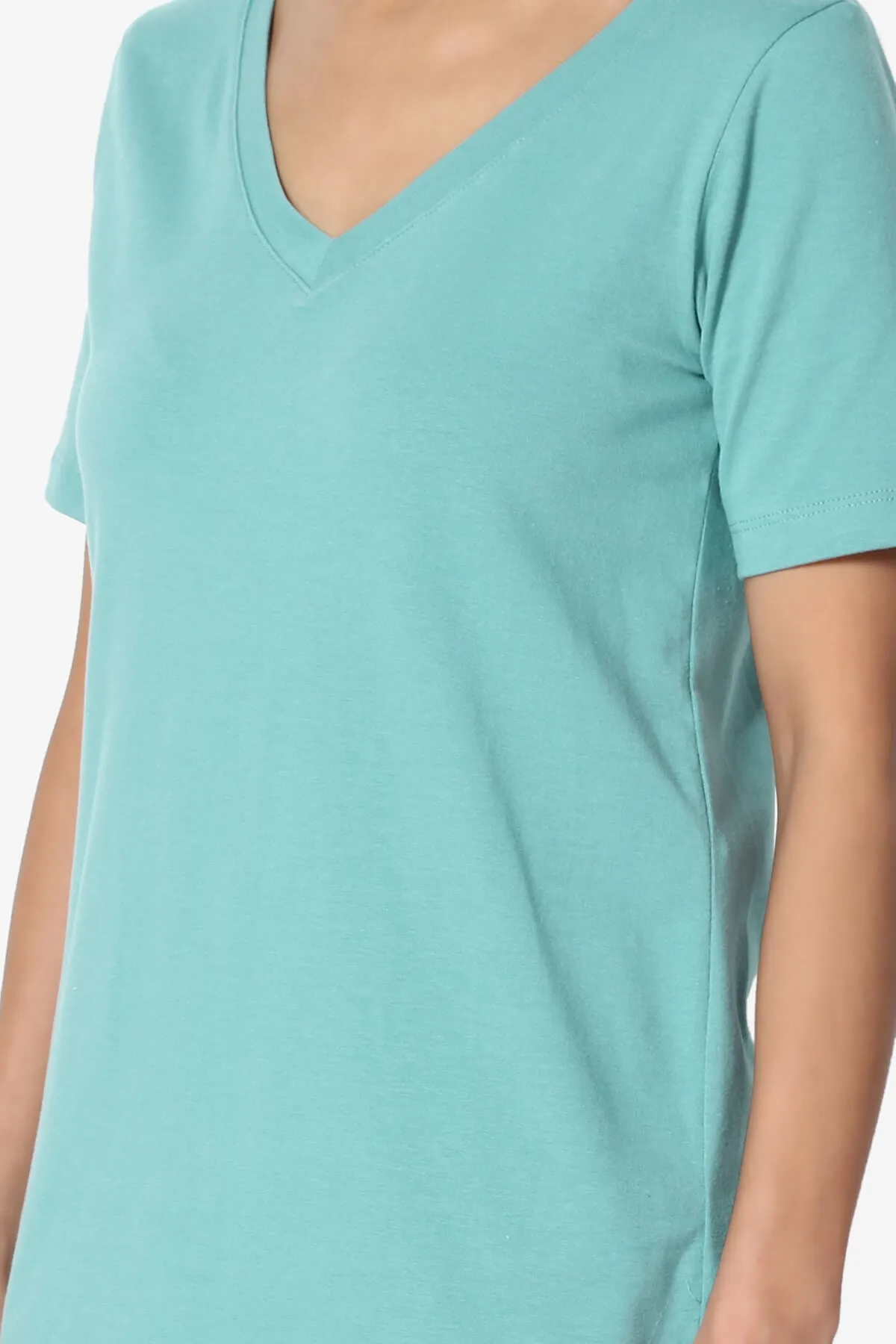 Elora V-Neck Short Sleeve T-Shirt