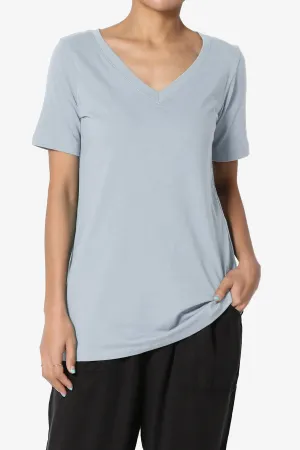 Elora V-Neck Short Sleeve T-Shirt