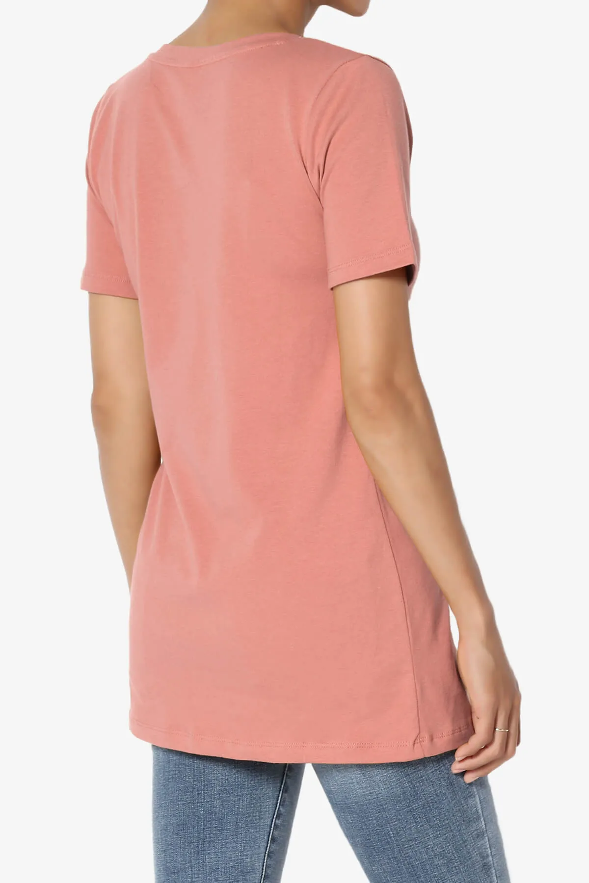 Elora V-Neck Short Sleeve T-Shirt