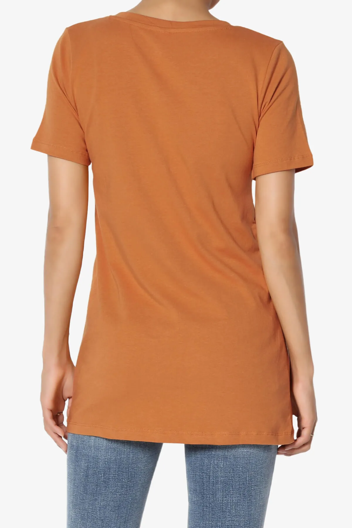 Elora V-Neck Short Sleeve T-Shirt