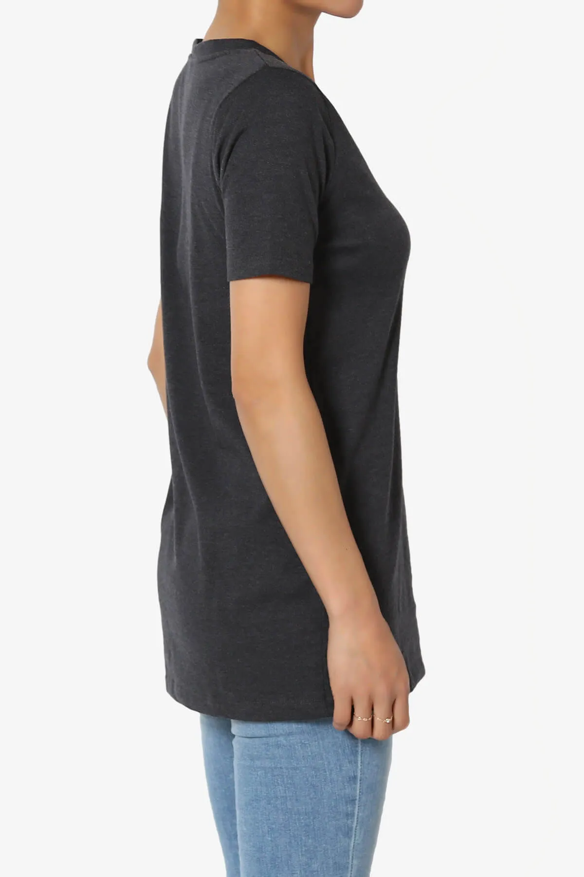 Elora V-Neck Short Sleeve T-Shirt