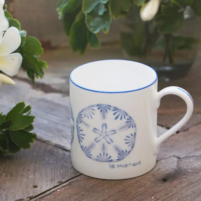 Fine Bone China Mug SAND DOLLAR