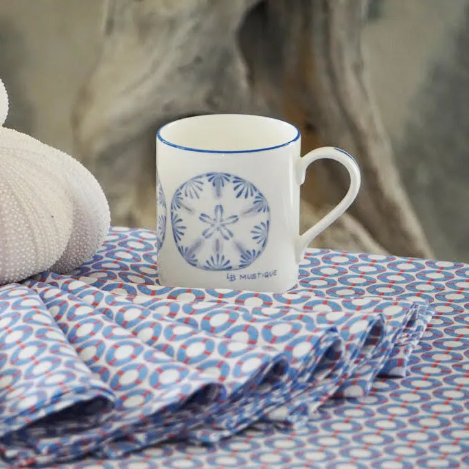 Fine Bone China Mug SAND DOLLAR