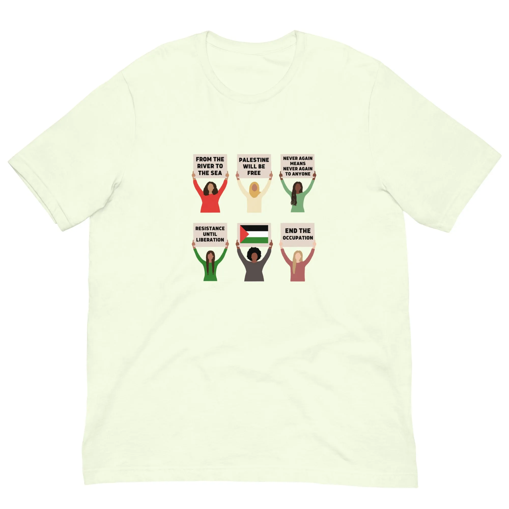 FREE PALESTINE Protest t-shirt