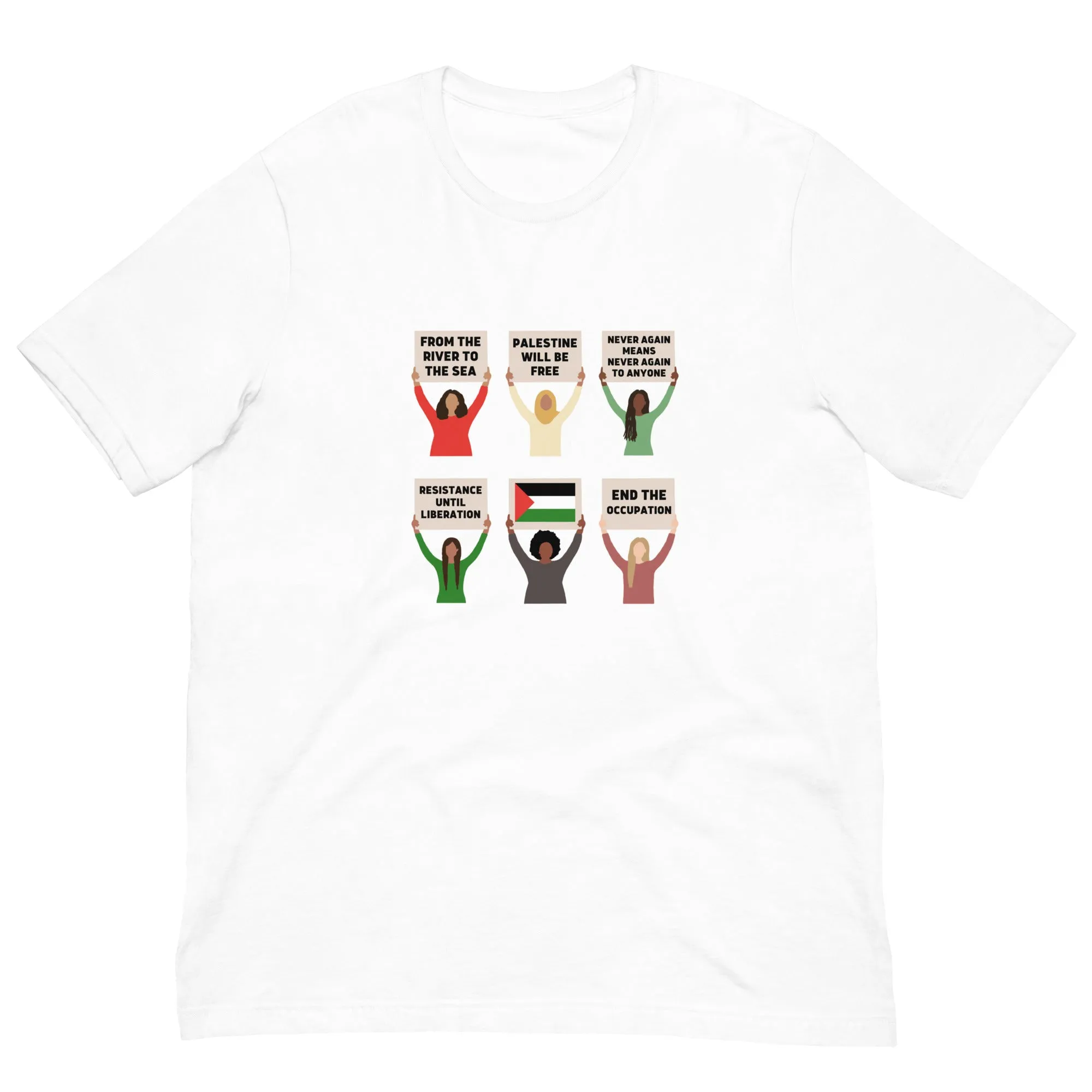 FREE PALESTINE Protest t-shirt