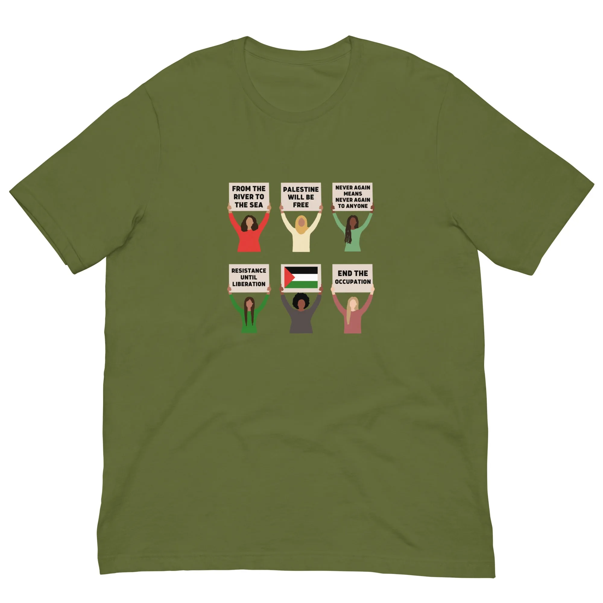 FREE PALESTINE Protest t-shirt