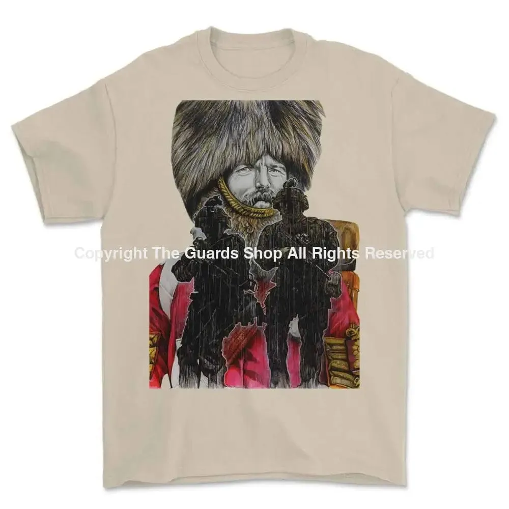 GUARDSMAN Crimea to Afghanistan Art Printed T-Shirt