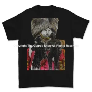 GUARDSMAN Crimea to Afghanistan Art Printed T-Shirt