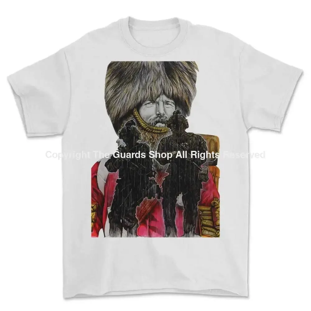 GUARDSMAN Crimea to Afghanistan Art Printed T-Shirt