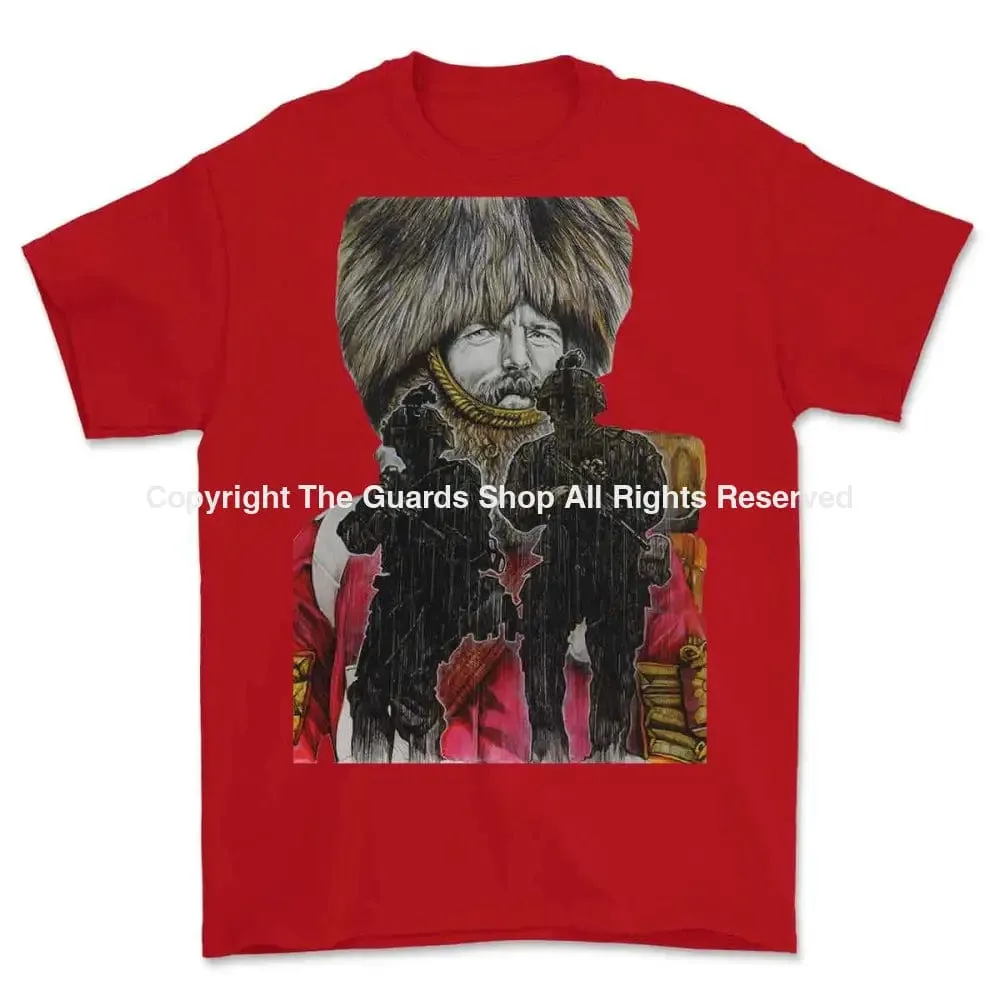 GUARDSMAN Crimea to Afghanistan Art Printed T-Shirt