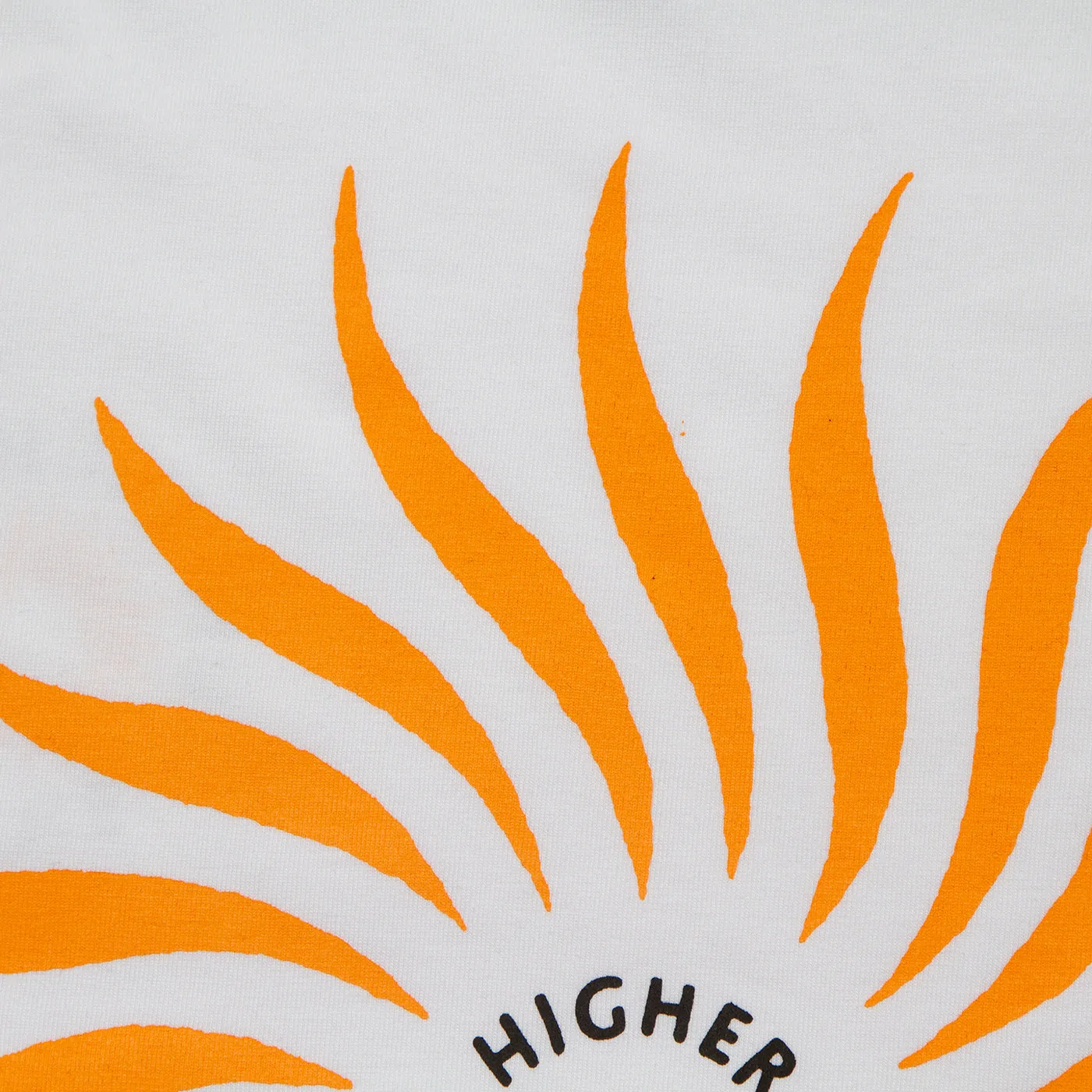 Higher Than The Sun Back Print - Tshirt - White