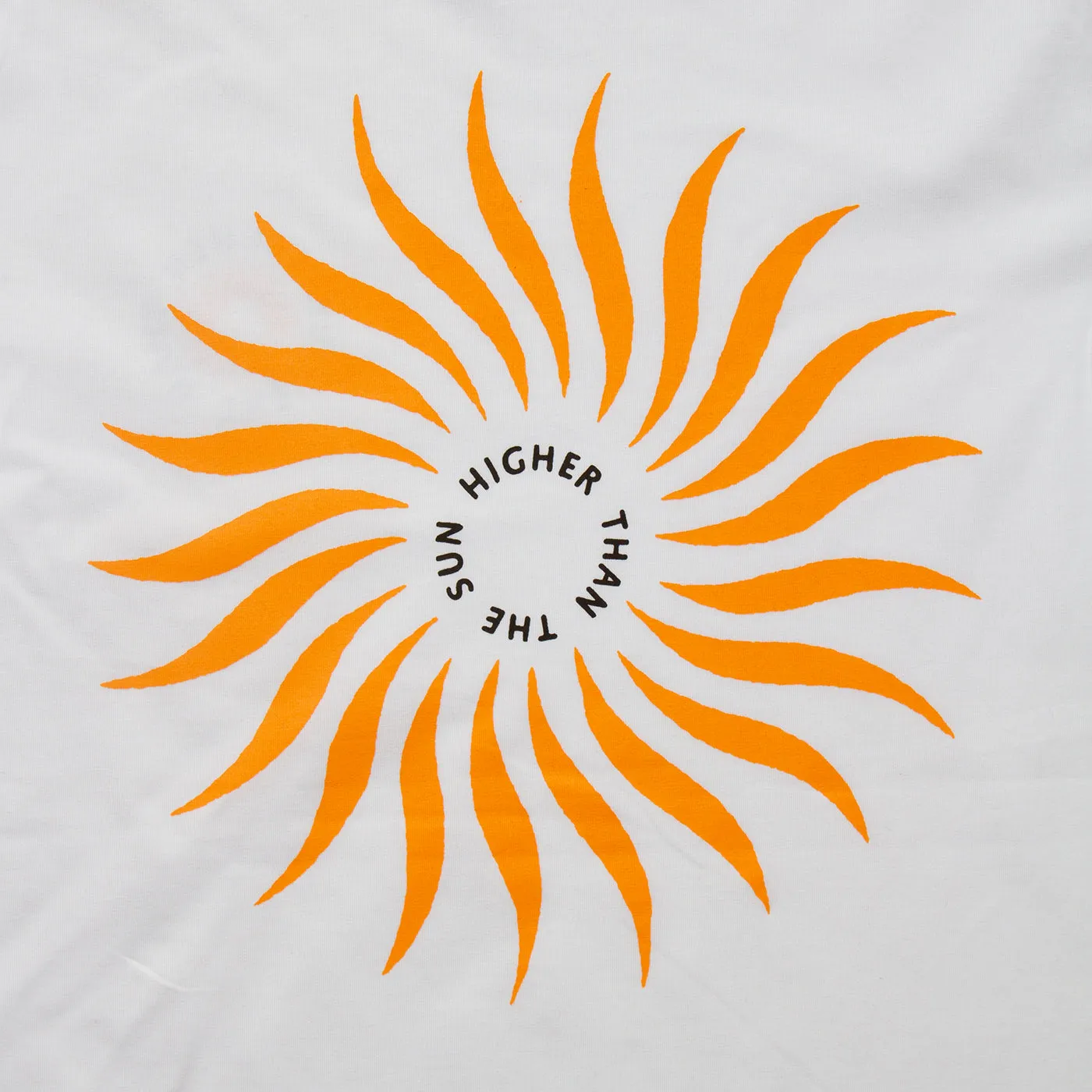 Higher Than The Sun Back Print - Tshirt - White