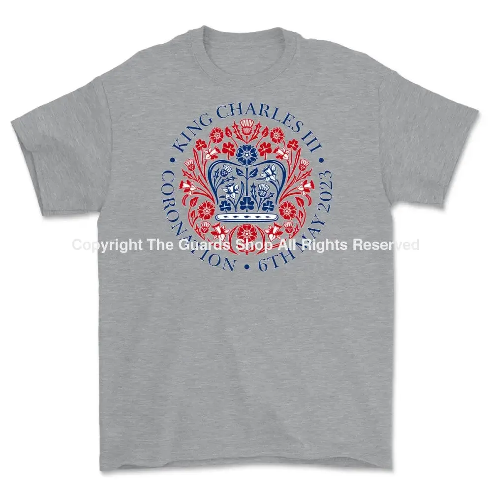 KING CHARLES III Official Coronation Printed T-Shirt