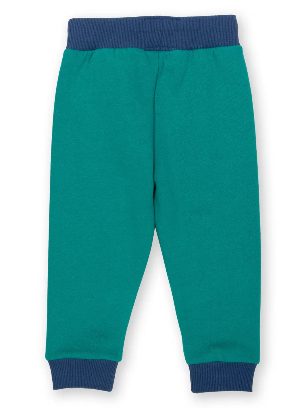 Knee patch joggers jade