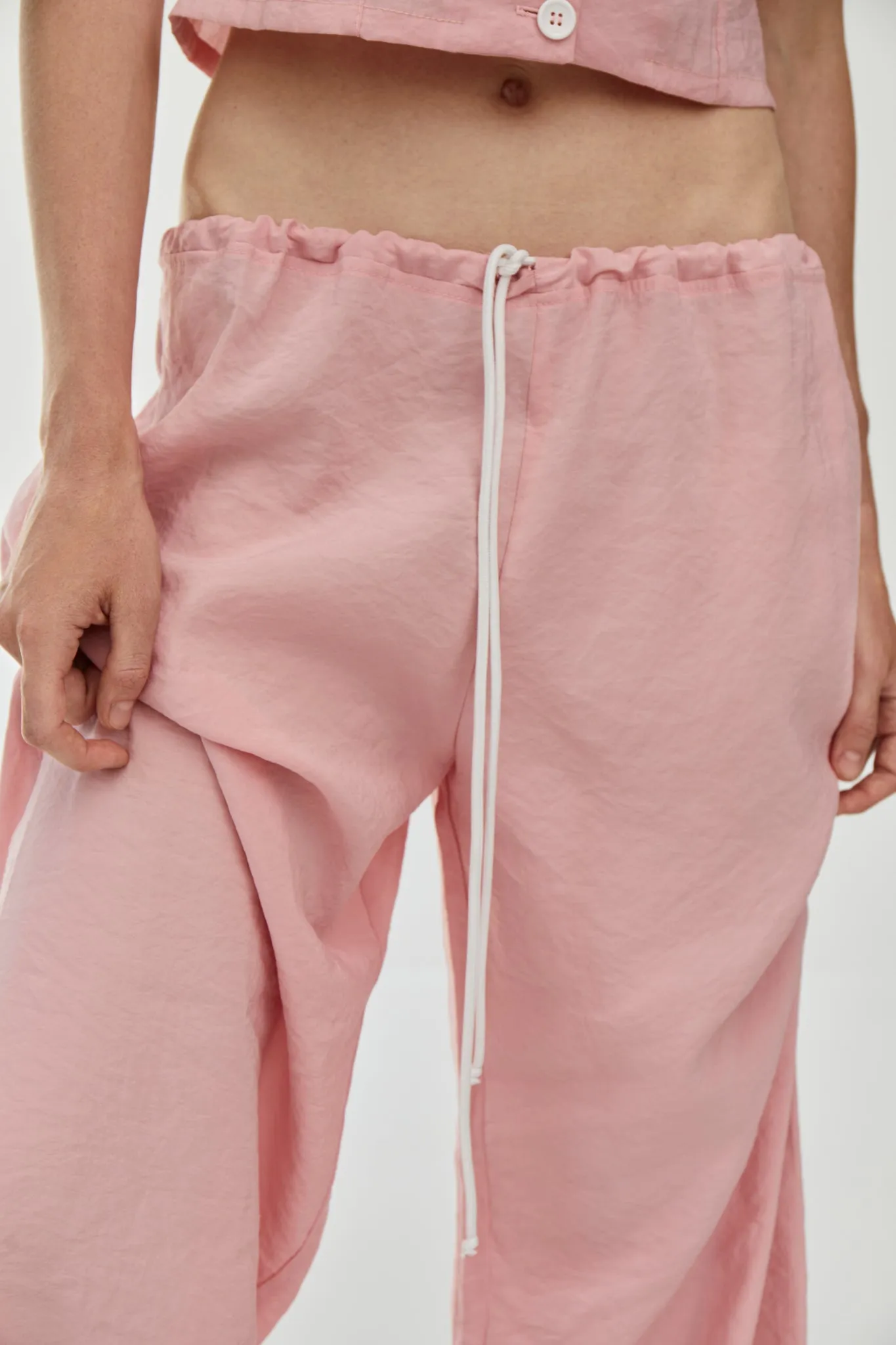 Loose fit trousers - Pink