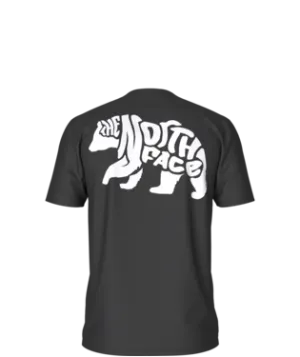 Men's Short Sleeve Bear Tee - TNF Black/Bear Graphic