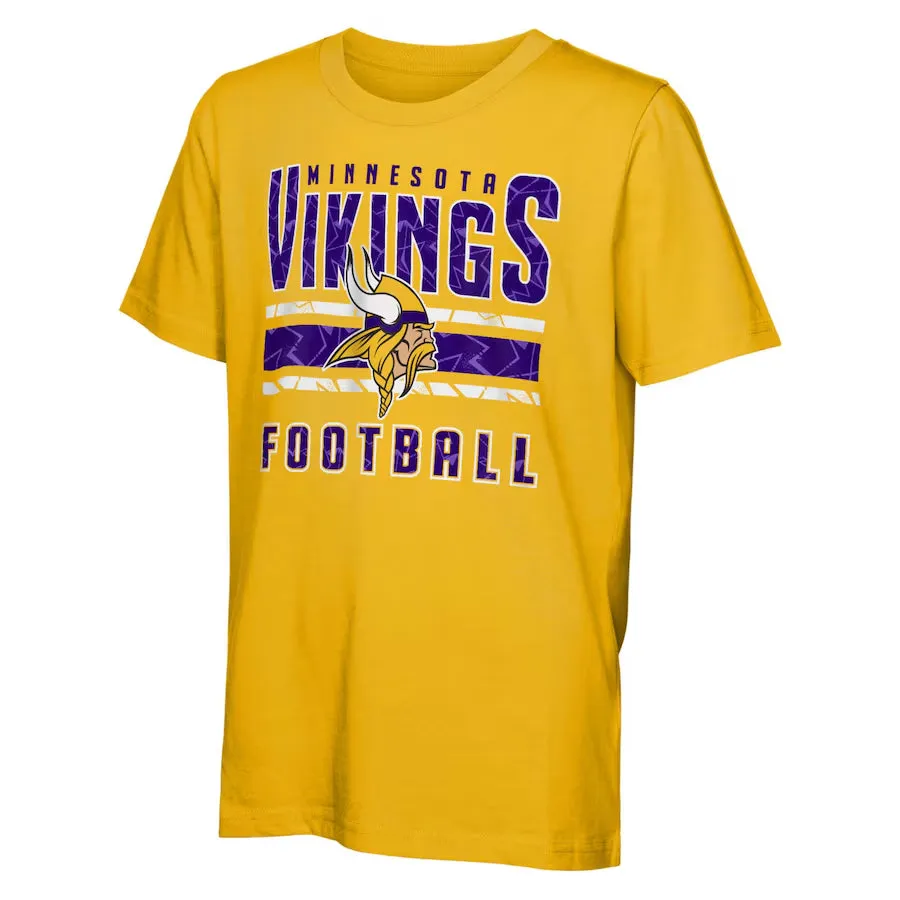 Minnesota Vikings Kids Into The Mix 3 in 1 Combo Tee