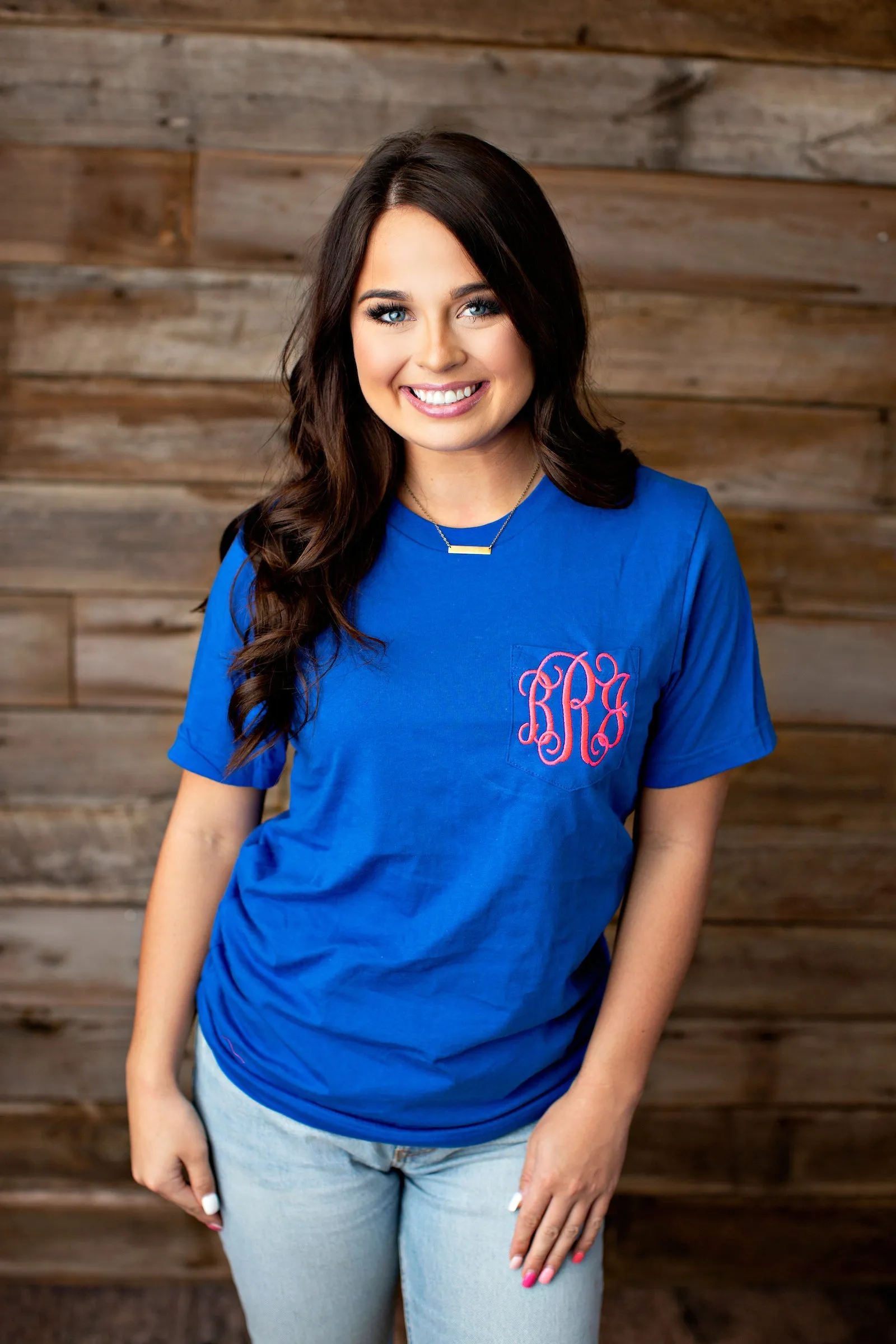 Monogrammed BC Pocket Tee Shirt - 2020