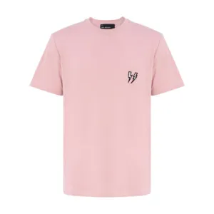 Neil Barrett Pink Thunderbolt T-Shirt